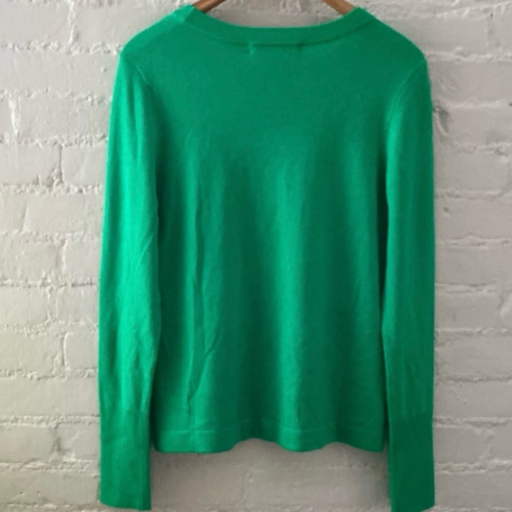 Lily Pulitzer Morgen Sweater Kelly Green Top Size Small Feminine Coquette - Picture 7 of 9